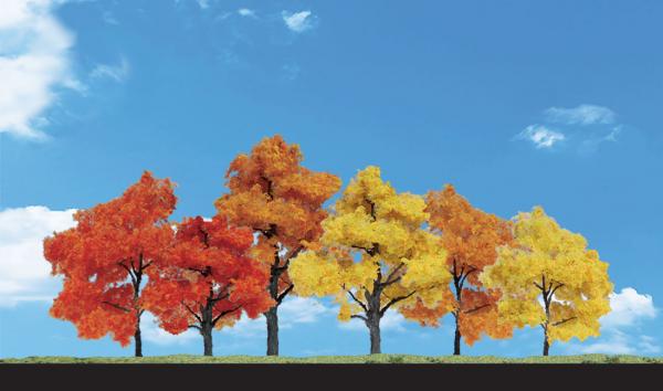 Woodland Scenics: Tree Kits - Harvest Blaze (9/pkg - 1 1/4'' - 3'')