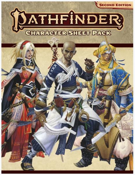 Pathfinder (P2): Pathfinder Character Sheet Pack