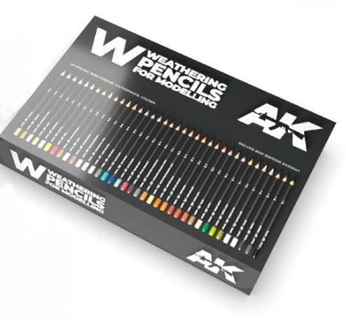 Weathering Pencils for Modelling: Deluxe Edition Box Set (37)