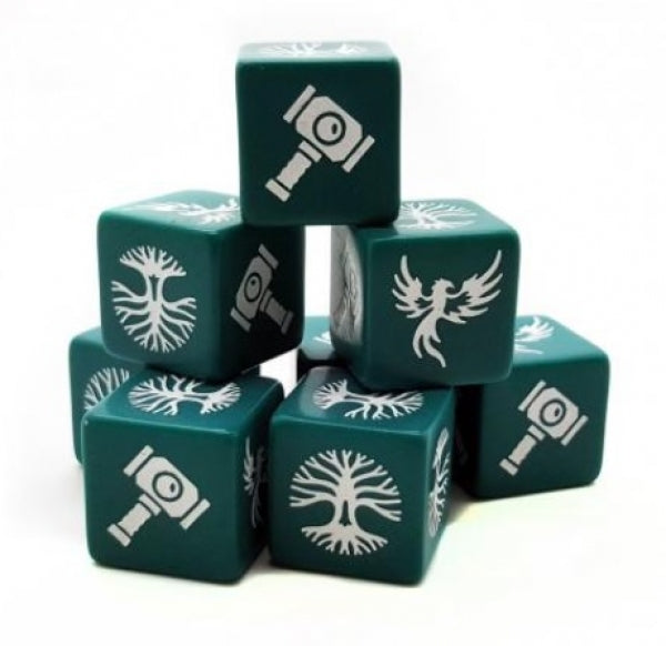 Saga Faction Dice: Forces of Order (8)
