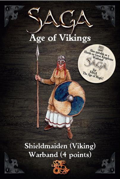 SAGA: (Age of Vikings) Shieldmaiden Warband (4 Points)