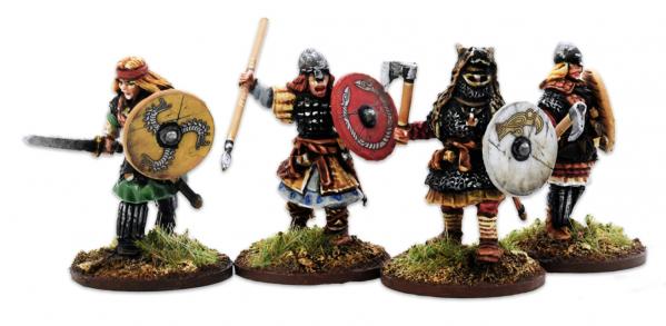 SAGA: (Age of Vikings) Shieldmaiden Hearthguard (4)