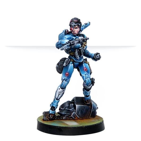 Infinity (#769) Patsy Garnett, Orc Troops Varuna Div. NCO (Submachine Gun)