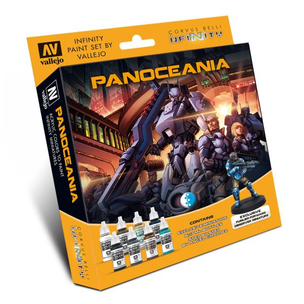 Infinity Paint Set: PanOceania (w/Exclusive Miniature)