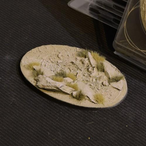 Battle Ready Bases: Arid Steppe Oval 105mm (x1)