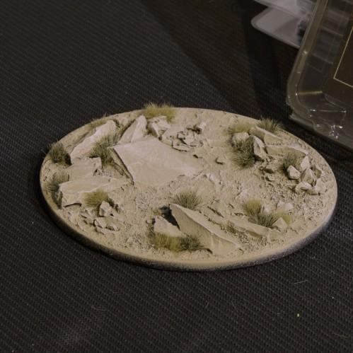 Battle Ready Bases: Arid Steppe Oval 120mm (x1)