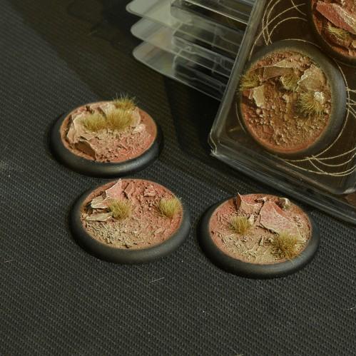 Battle Ready Bases: Badlands Round 50mm (x3)