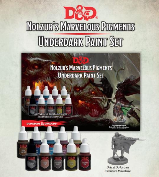 Nolzur’s Marvelous Pigments – Underdark Paint Set