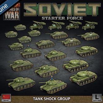 Flames Of War (WWII): Soviet Tank Shock Group