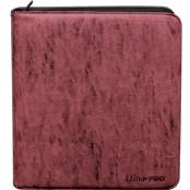 Suede Collection: Deck Builder's Playset PRO Binder - Ruby