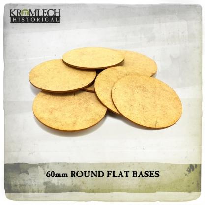 Kromlech Miniatures: 60mm Flat Bases (1.5mm HDF) (13)