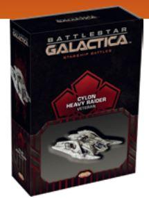 Battlestar Galactica: Spaceship Pack:  Cylon Heavy Raider (Veteran)
