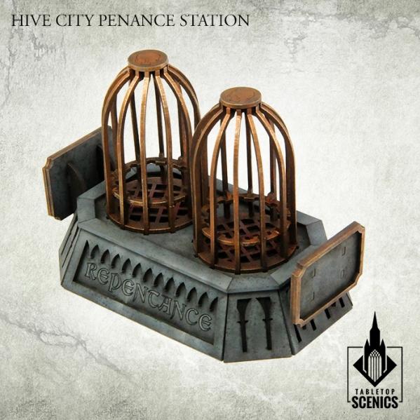 Kromlech Tabletop Scenics: Hive City Penance Station