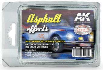 AK-Interactive: Asphalt Effects (Race Set)