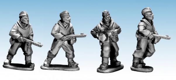 28mm World War II: (Soviet) Soviet Scouts with SMG