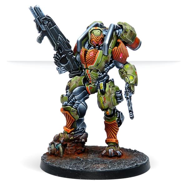 Infinity (#786) Mówáng Troops (MULTI Rifle/ Red Fury)