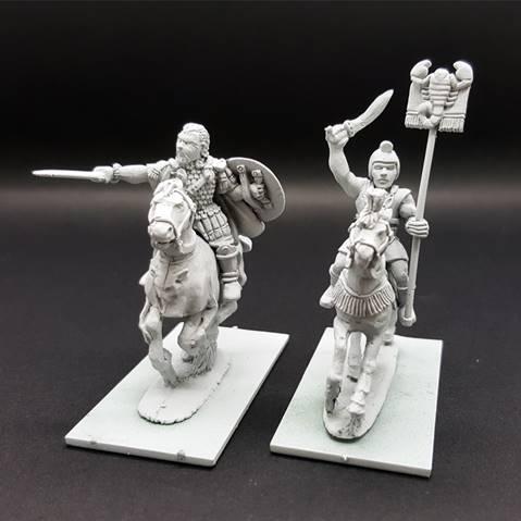 28mm Ancients: Hannibal Barca & Standard Bearer