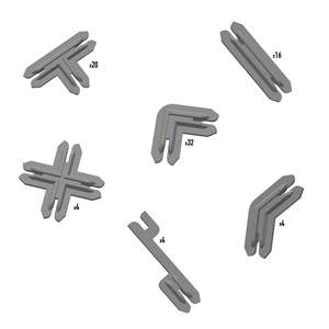 Battle Systems: Plastic Terrain Clips