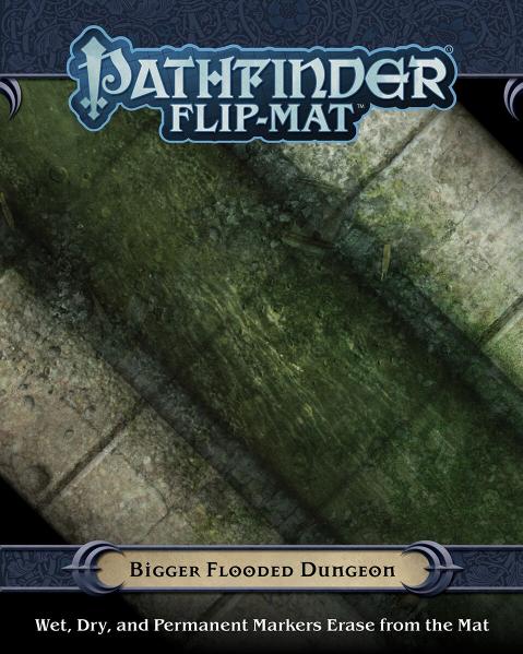Pathfinder RPG: (Flip-Mat) Bigger Flooded Dungeon
