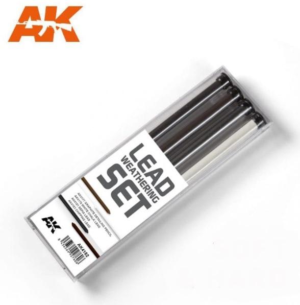 AK-Interactive: Lead Weathering Set (Hard)