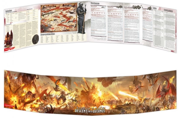 D&D: Descent into Avernus Dungeon Master Screen