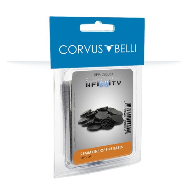 Infinity Accessories: 25mm Line of Fire bases