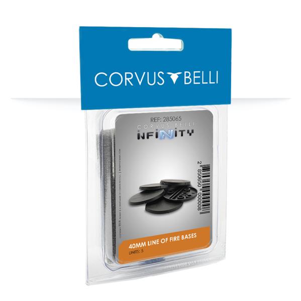 Infinity Accessories: 40mm Line of Fire bases