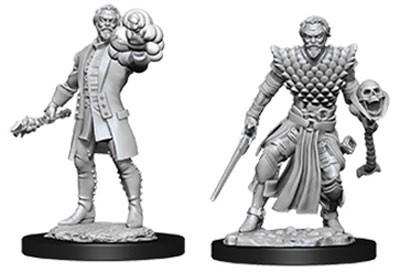 D&D Nolzurs Marvelous Unpainted Minis: Male Human Warlock (2)