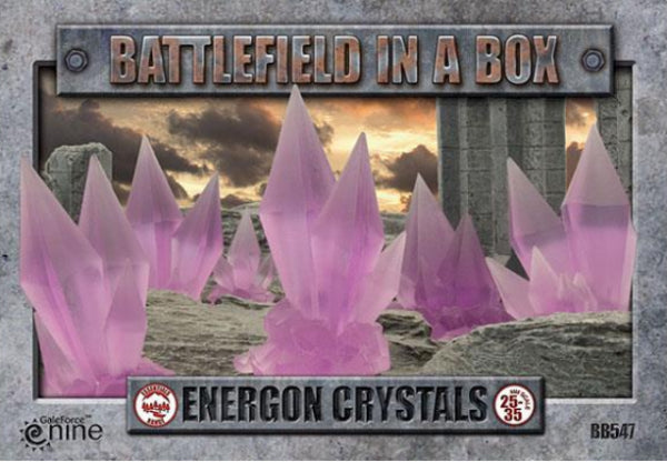 Battlefield in a Box: Energon Crystals - Purple (x6)