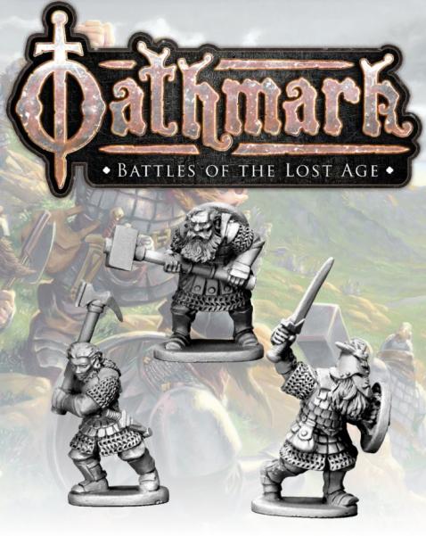 28mm Fantasy: (Oathmark) Dwarf Heroes (3)
