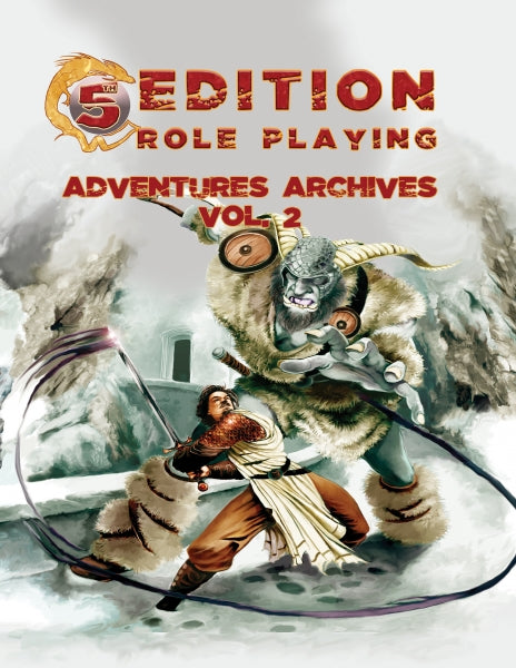 D&D 5th Edition Adventures: Archives, Vol.2 (Seven 5E Advs. w/ Setting Book)