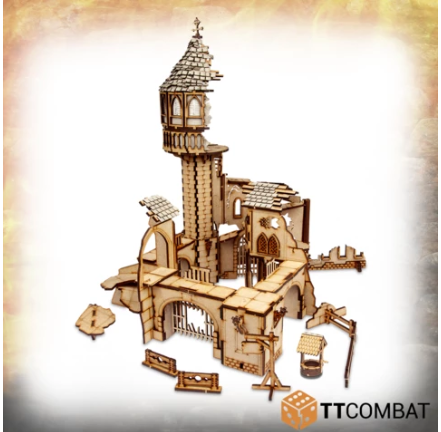 28mm Terrain: Savage Domain - Crumbling Tower