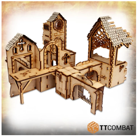 28mm Terrain: Savage Domain - Abandoned Abbey