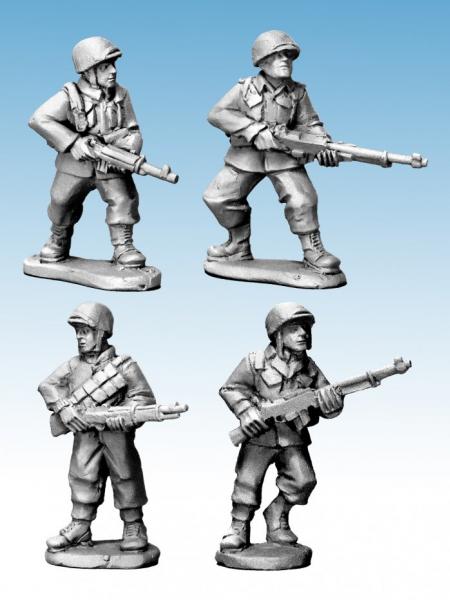WWII 28mm: (USA) US Infantry BAR Teams (Late War)