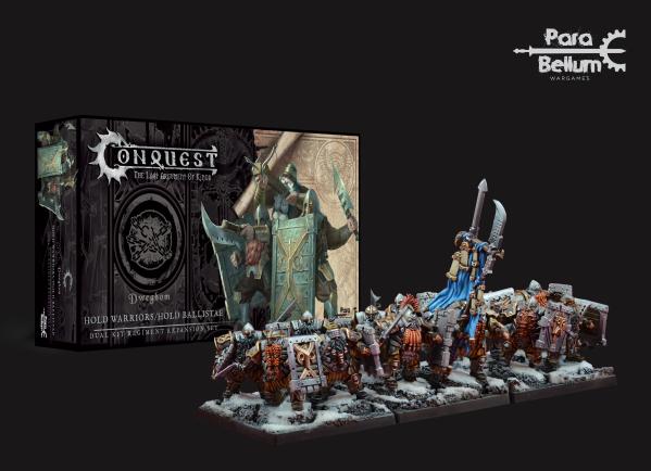Conquest: Dweghom - Hold Ballistae (Dual Kit with Hold Warriors)