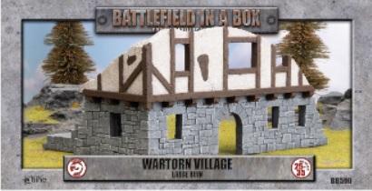 Battlefield in a Box: Wartorn Village Large Ruin