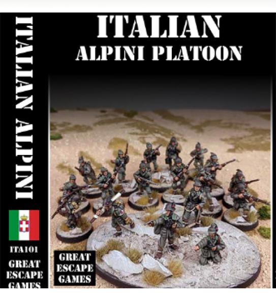 WWII: Italian Alpini Platoon – Summer Uniform