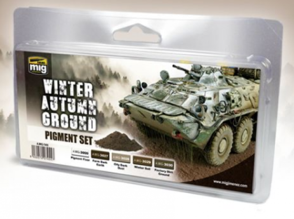 AMMO: Pigments - Winter/Autumn Ground Pigment Set