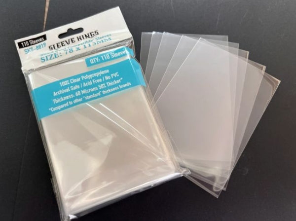 Sleeve Kings: ''Blood Bowl Compatible'' Sleeves (78x113mm) -110 Pack, 60 Microns