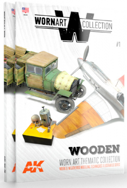 AK-Interactive: Worn Art Collection 01 - Wooden (HC)
