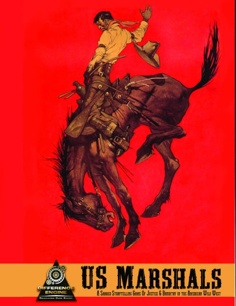 US Marshals: A Shared Storytelling Game of Justice in the American Wild West