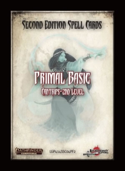 Pathfinder (P2) RPG: Spell Cards - Primal Basic