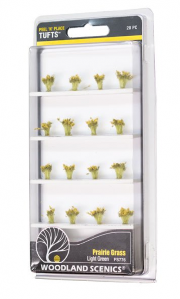 Peel ‘n’ Place Tufts: Light Green Prairie Grass