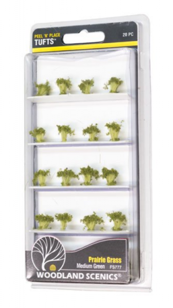 Peel ‘n’ Place Tufts: Medium Green Prairie Grass