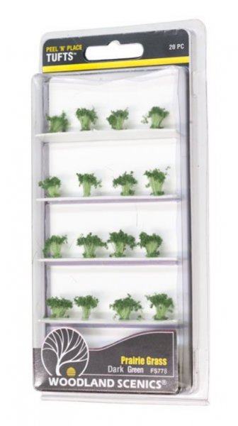 Peel ‘n’ Place Tufts: Dark Green Prairie Grass
