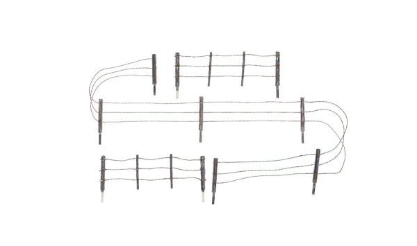 Woodland Scenics Fences: HO Barbed Wire Fence