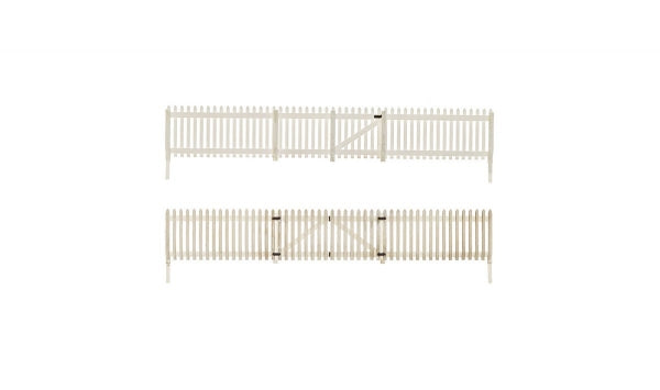 Woodland Scenics Fences: HO Picket Fence