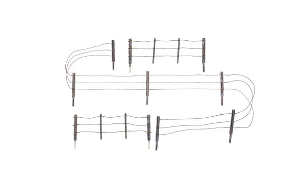 Woodland Scenics Fences: N Barbed Wire Fence