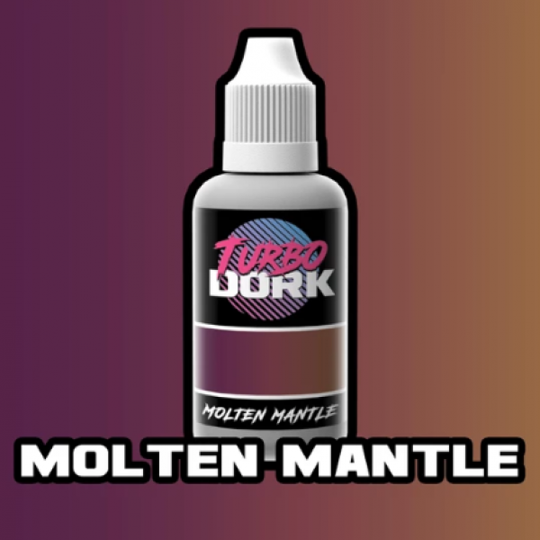 Turbo Dork Paints: Colorshift Acrylic - Molten Mantle (20 ml)