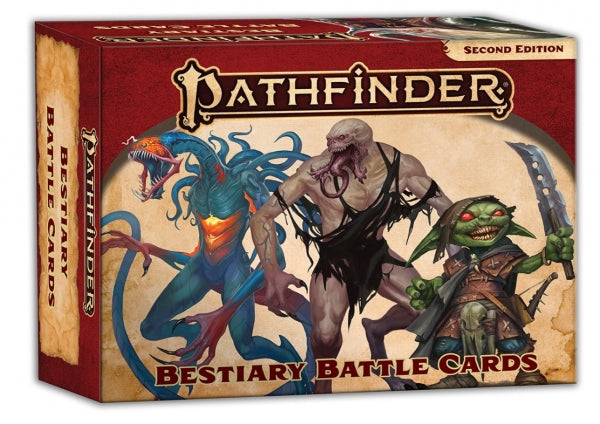 Pathfinder (P2): Bestiary Battle Cards (Accessory)